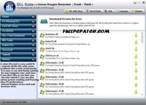 DLL Suite Crack With License key Free Download 64 Bit 